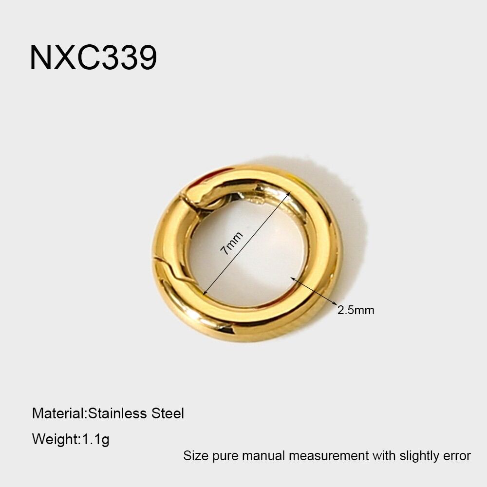 1 Piece Luxurious Series DIY Cute Heart Stainless Steel Waterproof Pendants