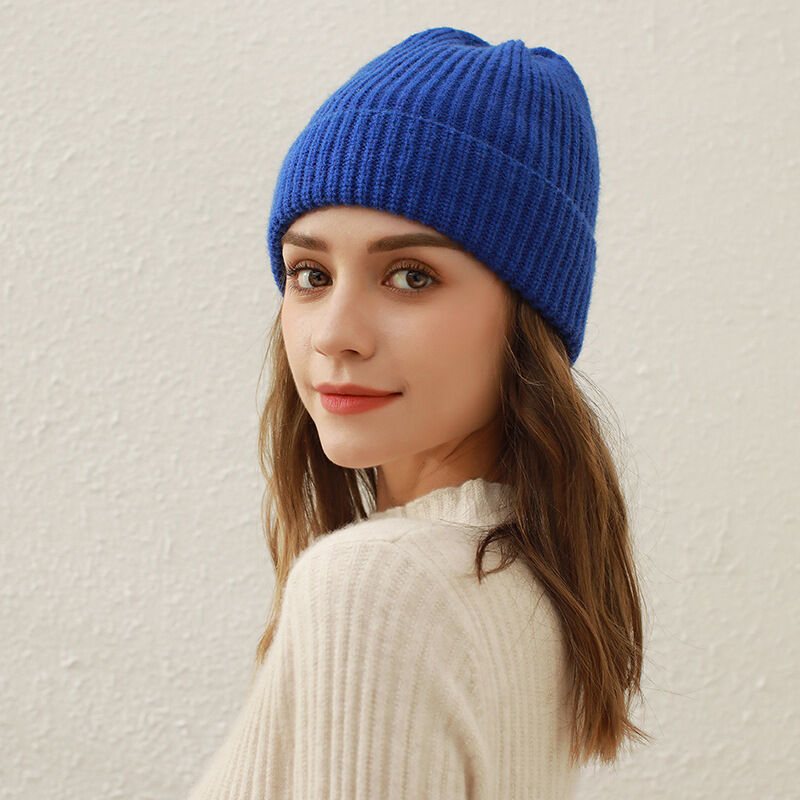 1 Piece Soft Daily Solid Color Polyester Women's Hats