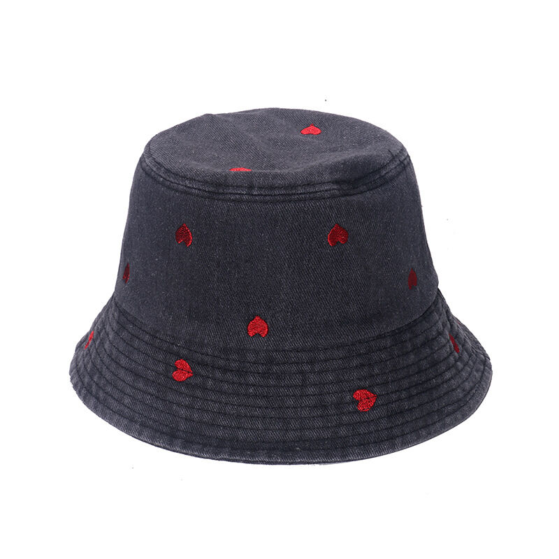 1 Piece Cowboy Love Embroidered Fisherman Hat h5 