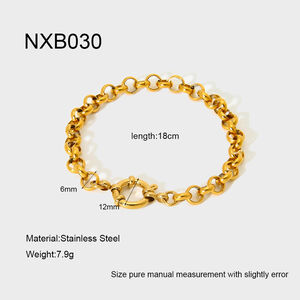 1 Piece Simple Daily DIY Stainless Steel Waterproof Chain Necklaces h5