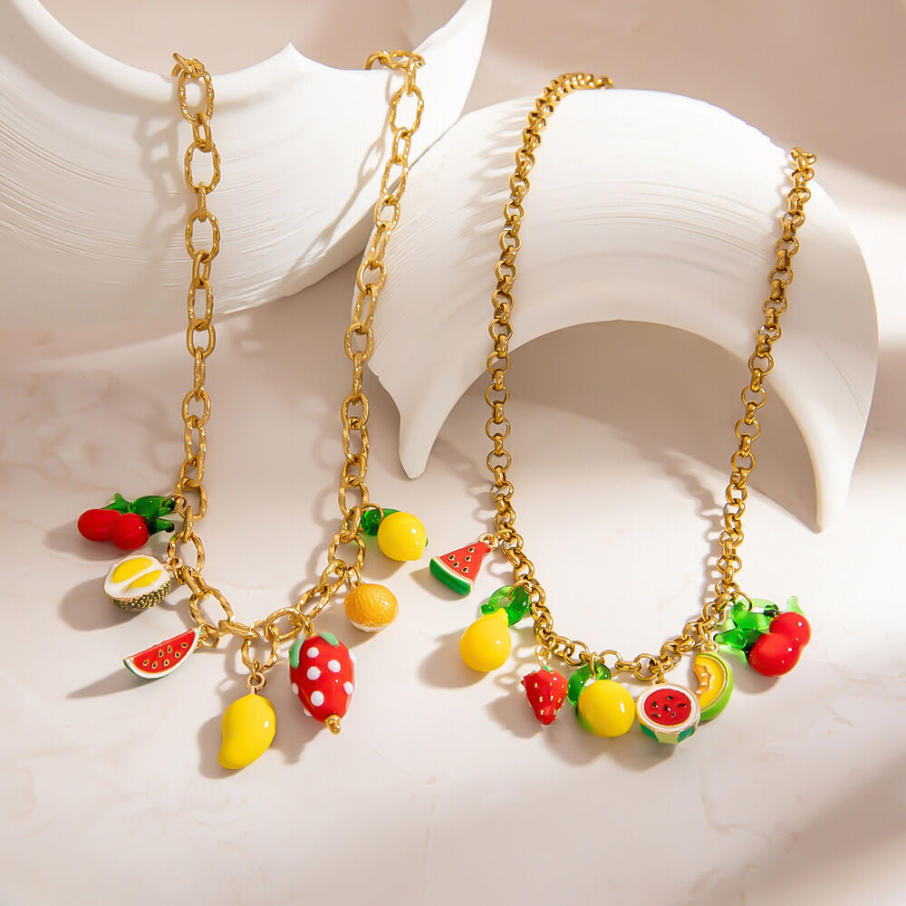 1 Piece Furit Pendant Necklace 2
