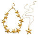 Collier étoile de mer à pendentif unique et chaîne complète en deux pièces Image4