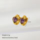 Pink Heart Diamond Earrings Picture5