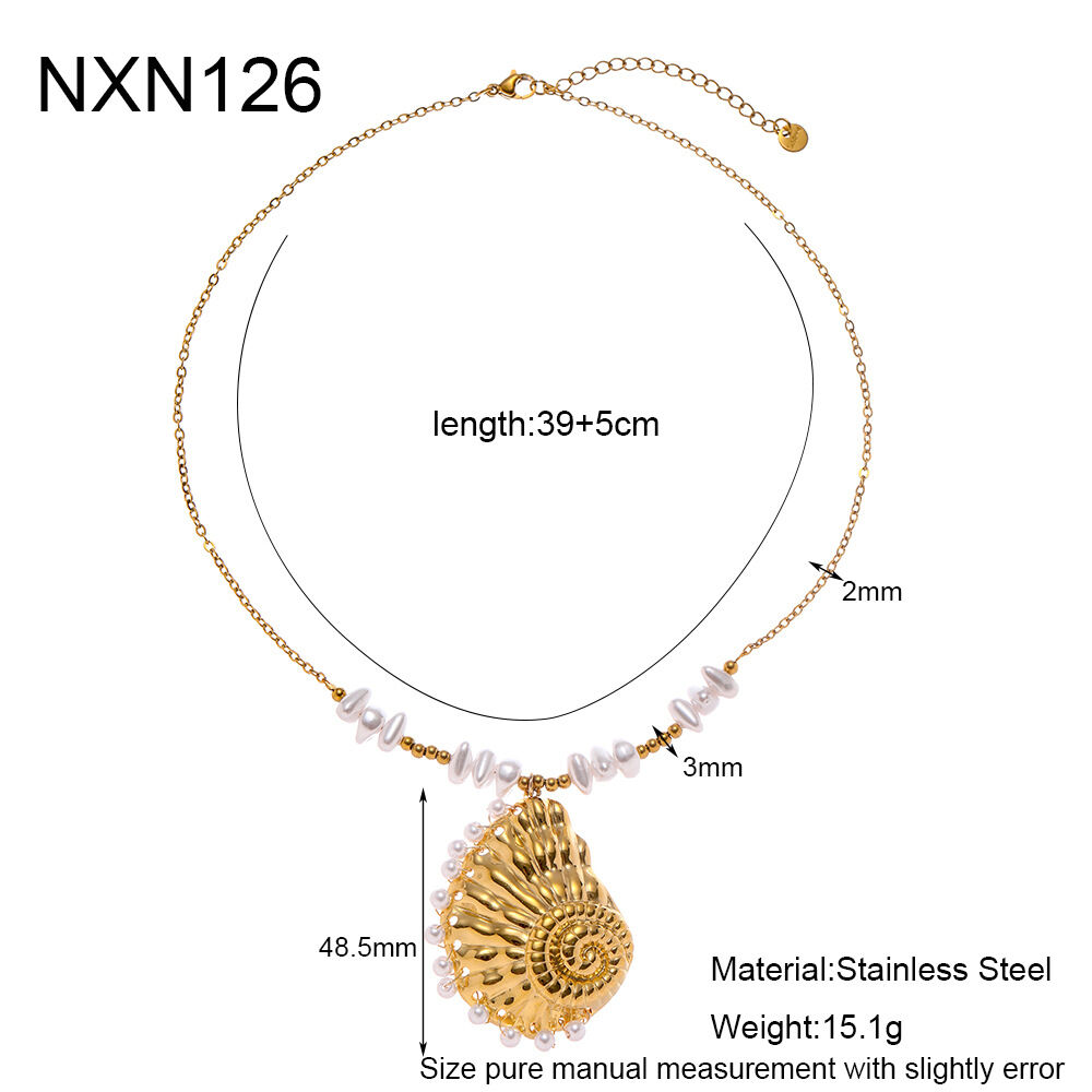 Collier pendentif femme étanche en acier inoxydable, collection romantique, 1 pièce