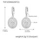 Txf325-Steel 5A Zirconia Earrings Picture2