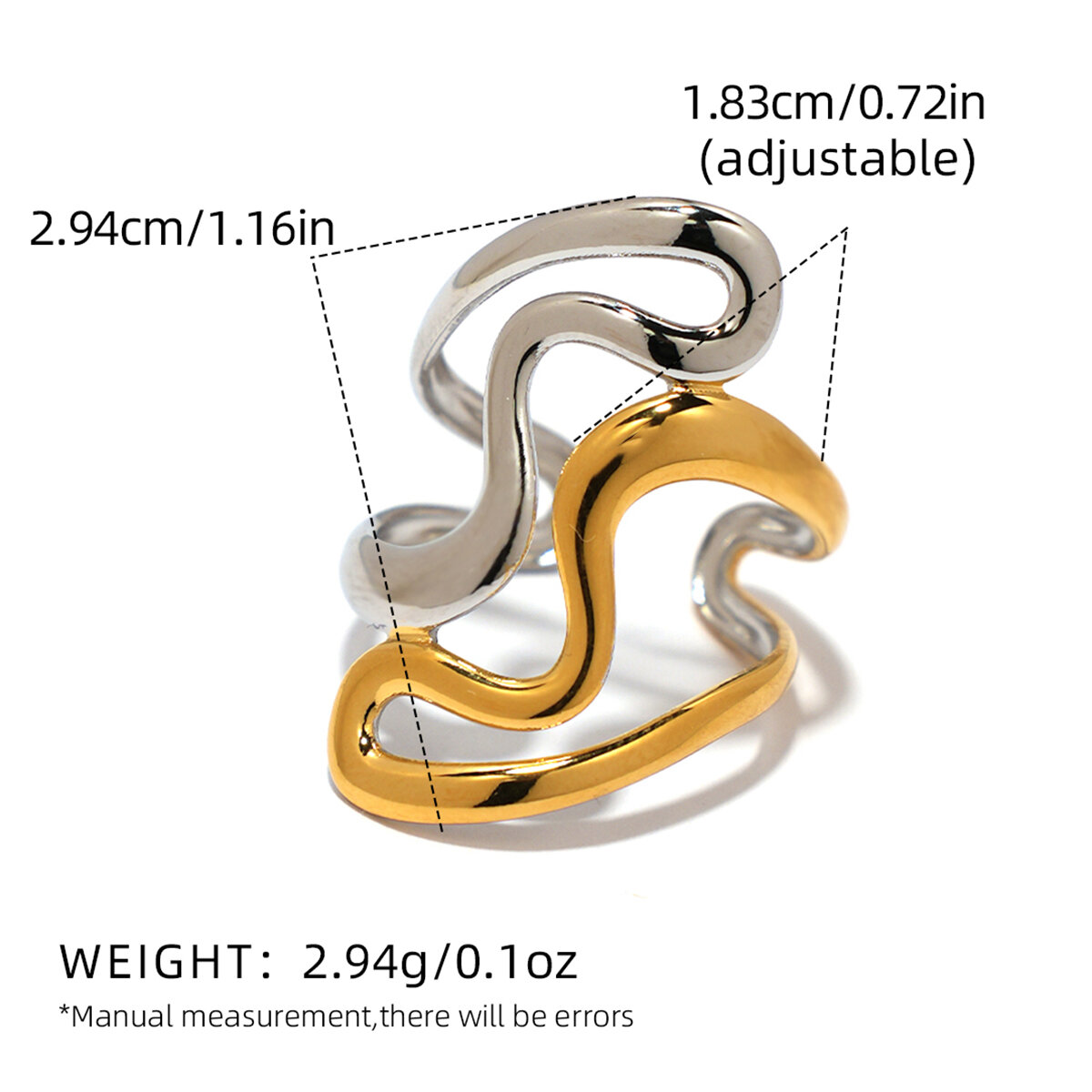 Gold And Silver Color/One Size Picture2