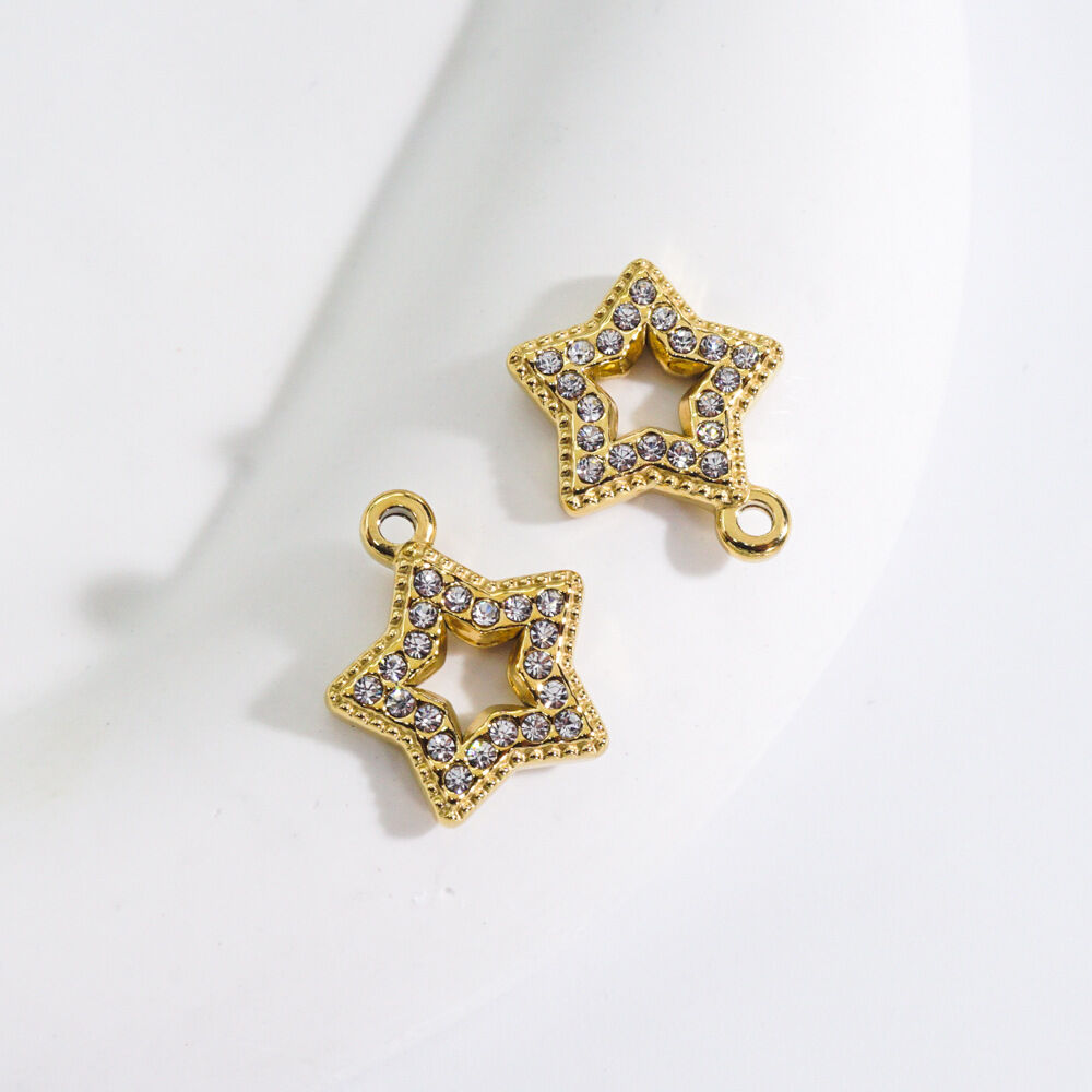 1 Piece Luxurious Classic Star Stainless Steel Waterproof Women's Pendants Picture3