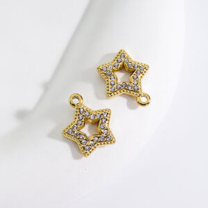 1 Piece Luxurious Classic Star Stainless Steel Waterproof Women's Pendants h5 Picture3