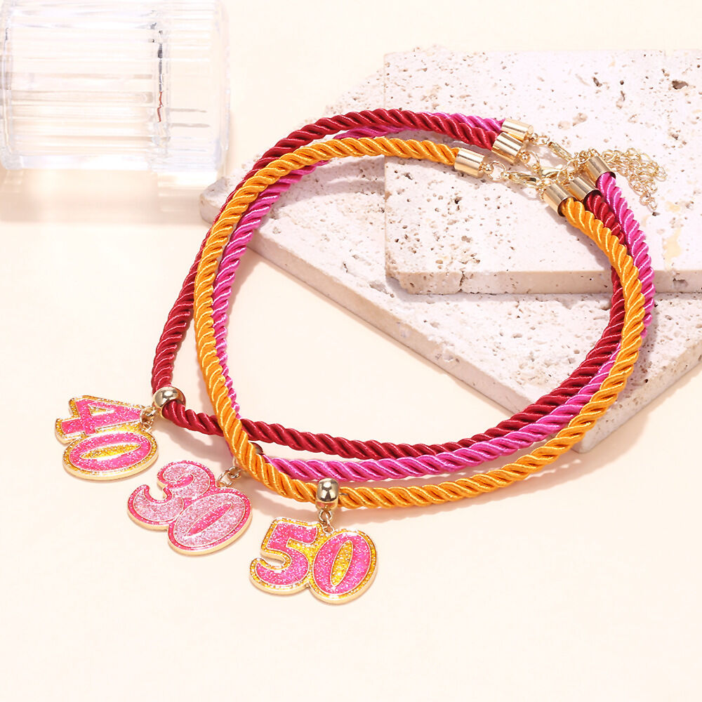  Alloy Necklaces Sets Number Daily Gathering/Party Simple Series Women's jewelry h5 Picture4