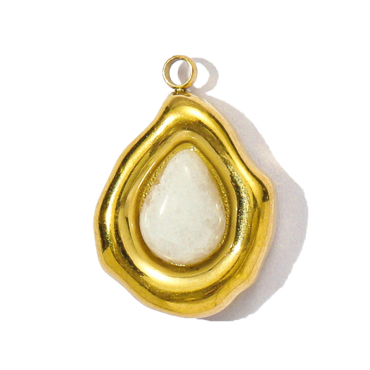 1 Piece Simple Droplet Natural Stones Women's Pendants 