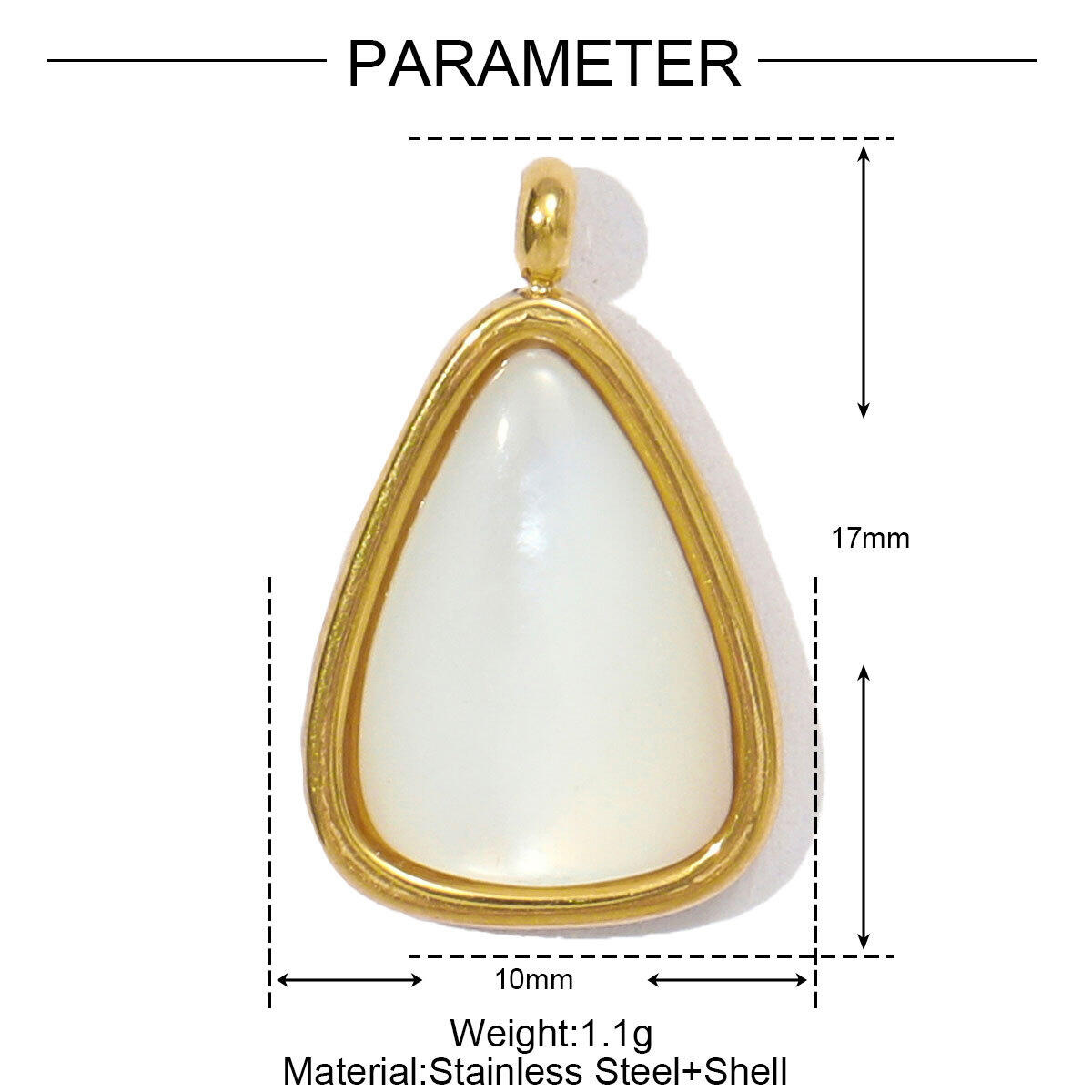 1 Piece Retro Droplet Natural Stones Women's Pendants h5 Picture2