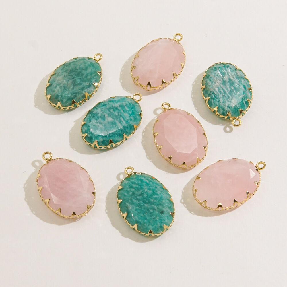 1 Piece Romantic Simple Irregular Shape Natural Stones Women's Pendants h5 Picture2
