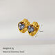White Heart Diamond Earrings Picture4