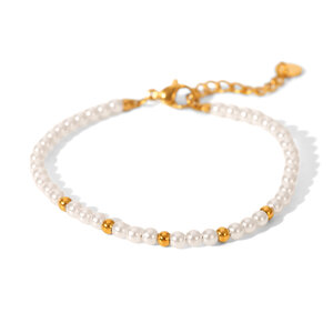 Braccialetti con perline da donna della serie Simple Daily, 1 pezzo h5