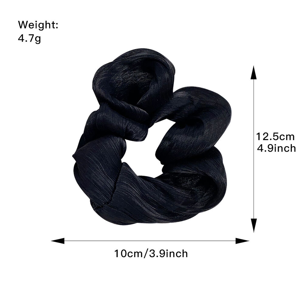 1 Piece Daily Solid Color Synthetic Fiber Women's Scrunchies Picture5