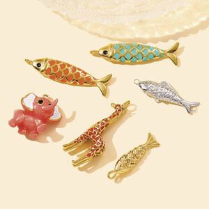 1 Piece Classic Animal Stainless Steel Waterproof Women's Pendants h5 Picture4