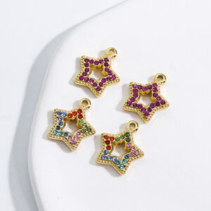 1 Piece Luxurious Classic Star Stainless Steel Waterproof Women's Pendants h5 Picture2