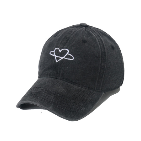 1 Adet Simple Series Simple Heart Pamuklu Kadın Şapkaları