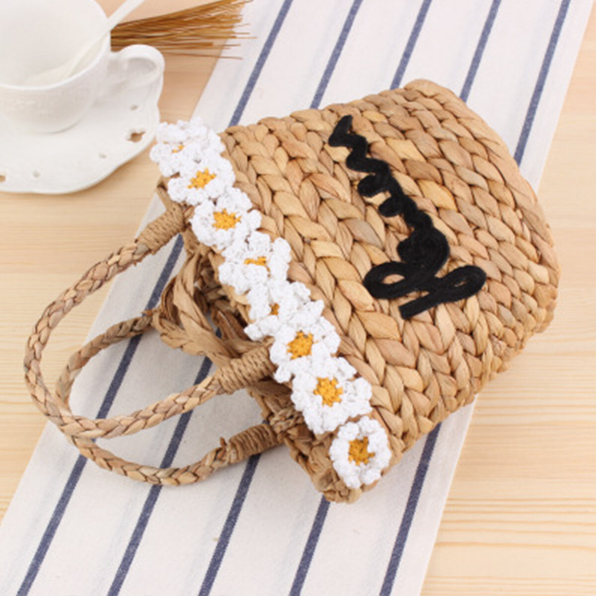 1 Piece Solid Color Beach Bags h5 Picture2