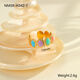 Nmsr-H342-1 Colorful Oval Ring/One Size