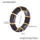E678-Black Bracelet 55Mm