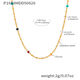 P1693-Gold Necklace-40+5Cm Picture7