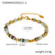 E589-Goldenes Abakus-Perlenarmband-Nr. 3 Bild3