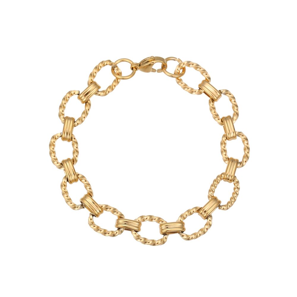 1 Stück Simple Series Kette Edelstahl wasserdicht Damenkettenarmband h5Bild5