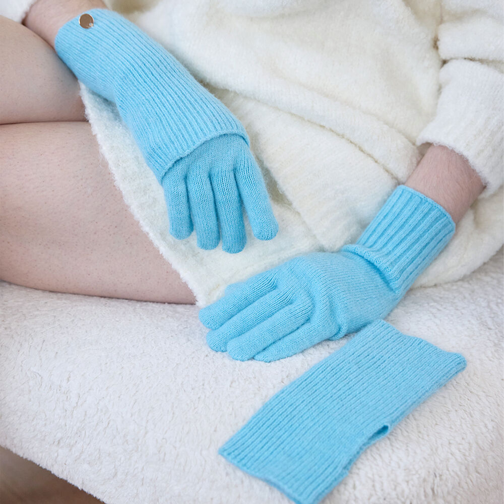 1 Pair Classic Fingerless Touch Screen Polyester Women's Gloves h5Picture4
