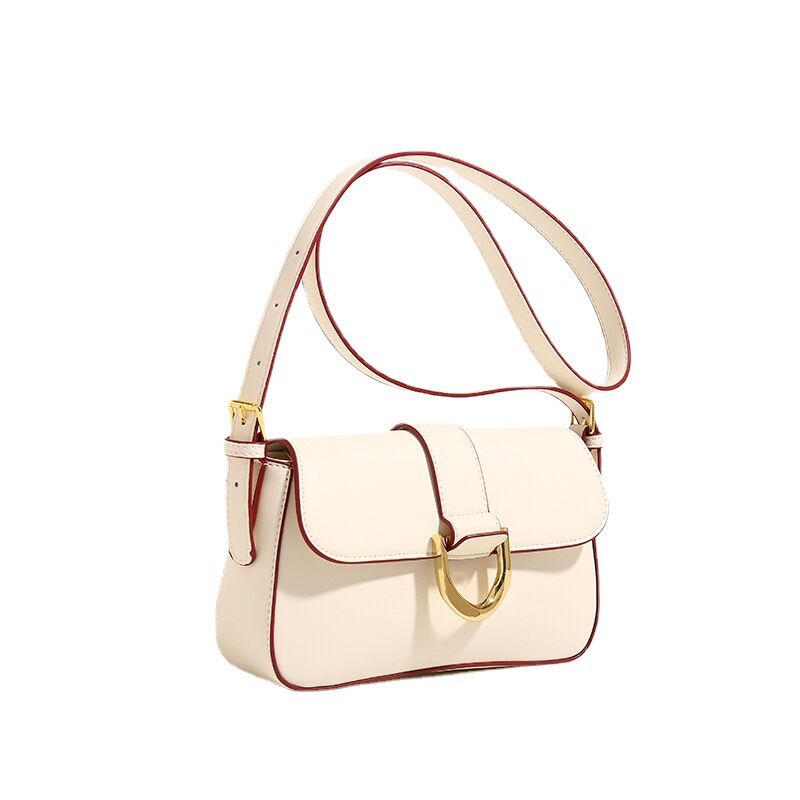 1 hermosa bolsa de hombro de PU de colores mixtos para mujer h5Imagen5