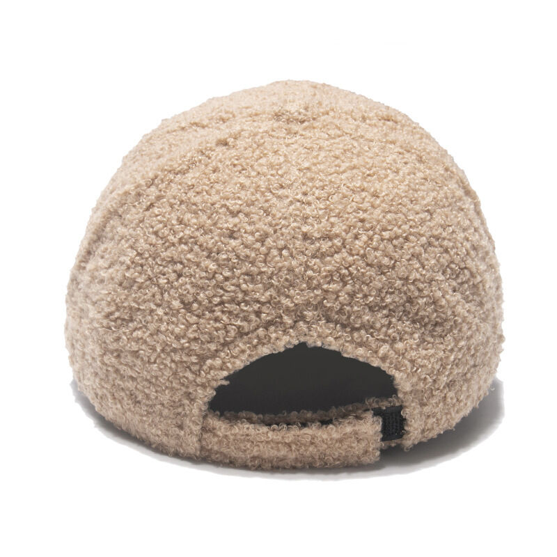 1 Piece Simple Solid Color Plush Women's Hat Picture4