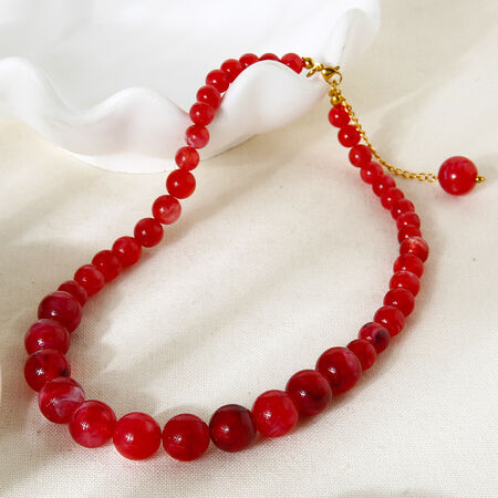 1 Piece Acrylic Beads Necklace