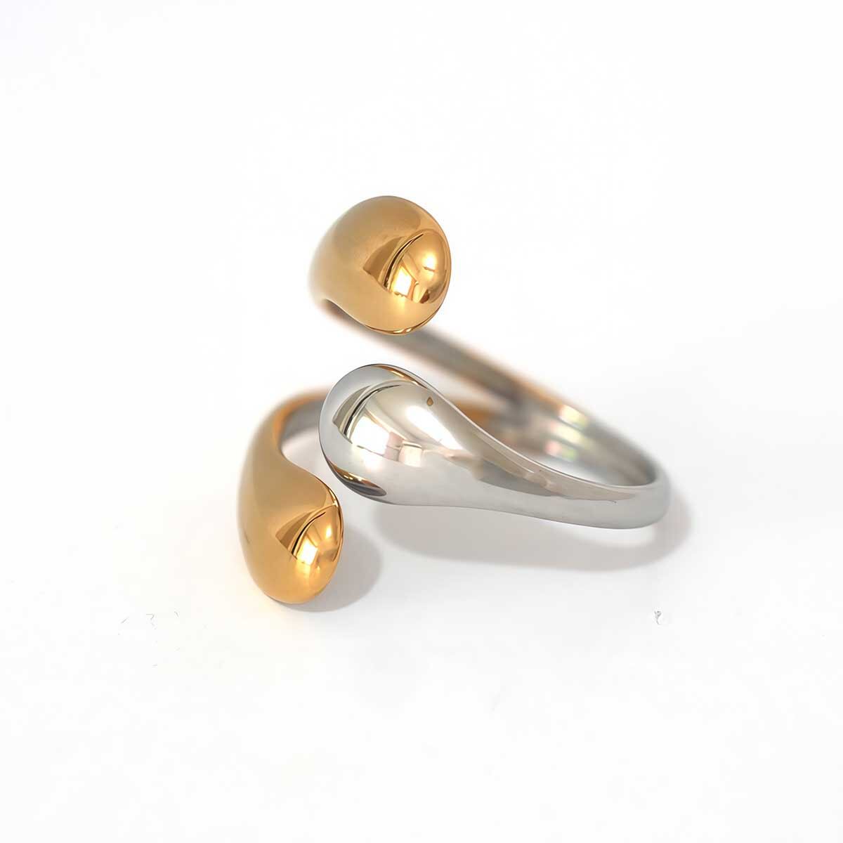 Gold And Silver Color/One Size/Ring Style 3 Picture3