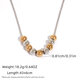 Gold And Silver Color/One Size/Necklace Type 1