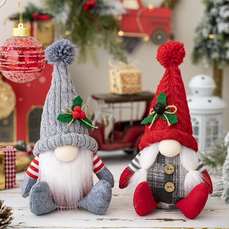 1 stuk kerstdecoratieve pop