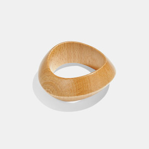 1 Piece Wood Statement Bangle h5