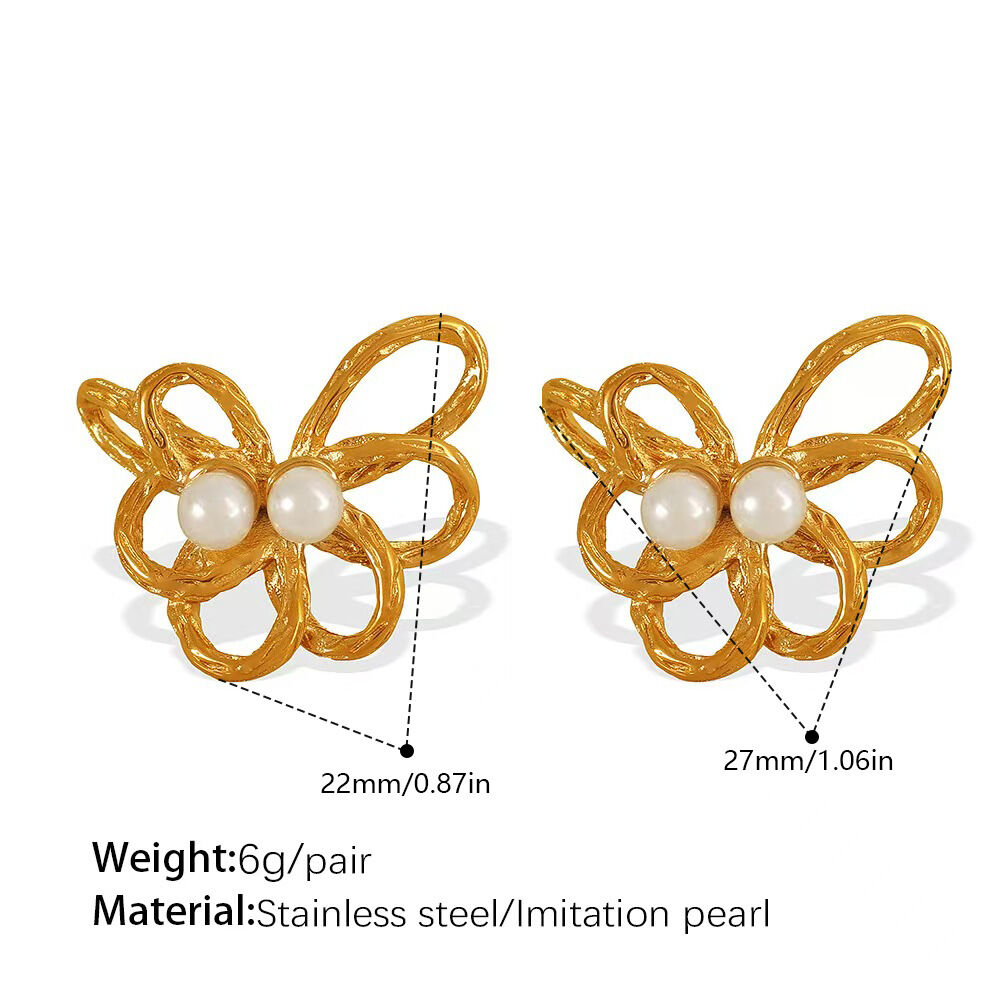 Eh122G Gold Earrings Picture2