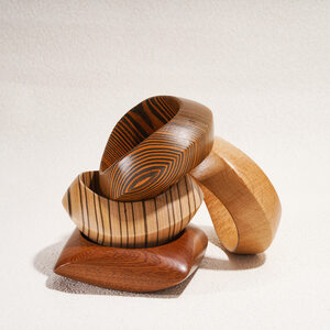 1 Piece Wood Statement Bangle h5 Picture4