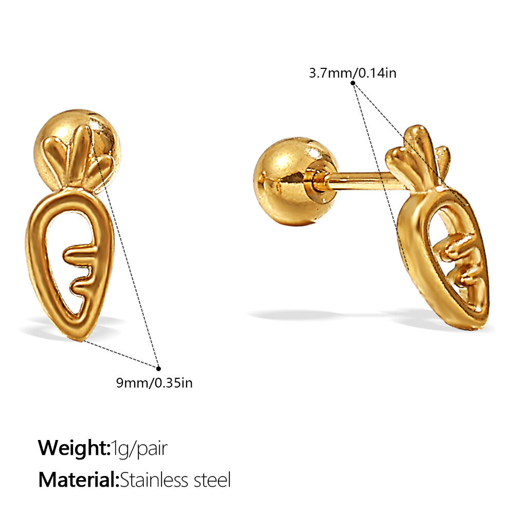 Orecchini da piercing EH1204G Immagine6