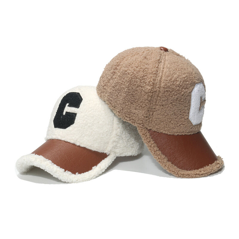 1 Piece Simple Series Casual Letter Plush Women's Hat 2