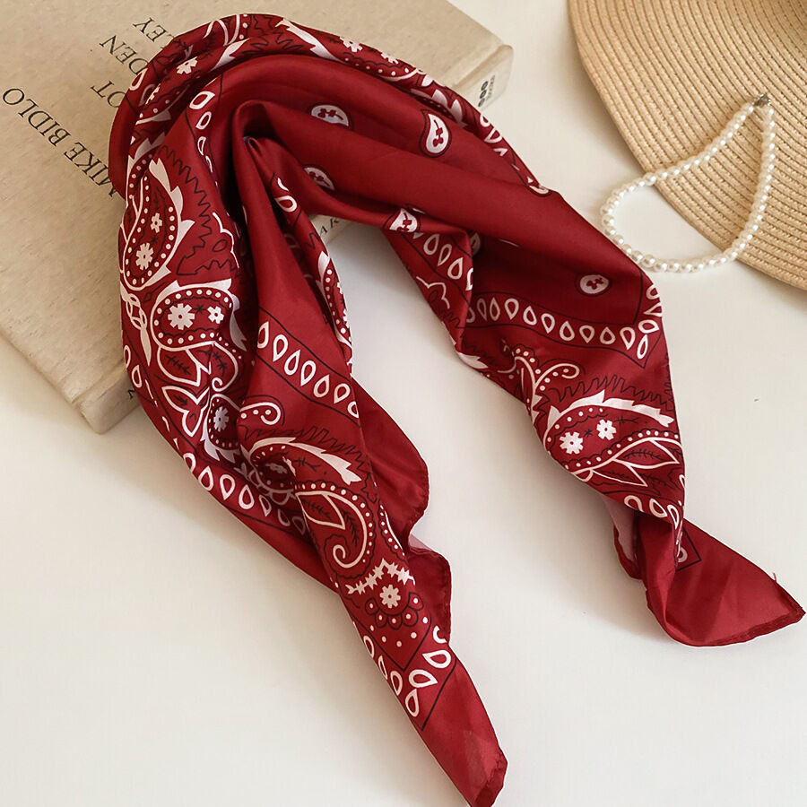 Foulard-Rosso Immagine2