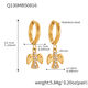 Q130-Gold Earrings Picture6