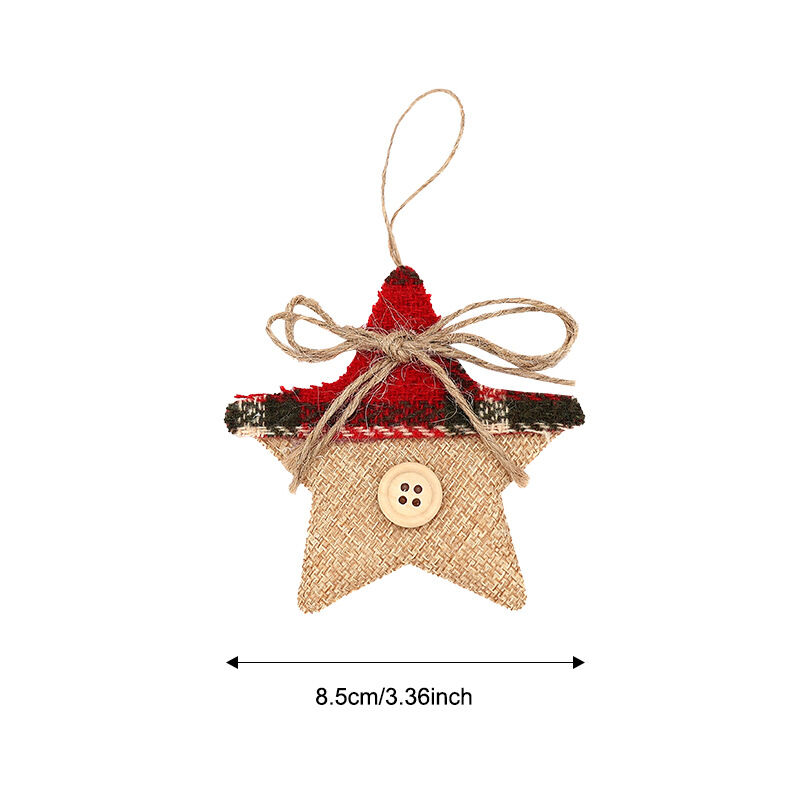 1 Piece Cute Christmas Tree Decorative Stocking h5 