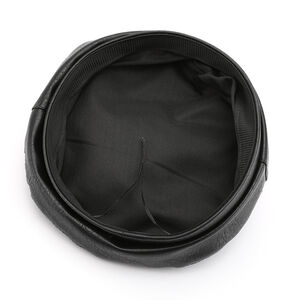 1 Piece Ins Style Solid Color PU Beret h5 Picture4