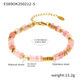 E589-Goldenes Abakus-Perlenarmband-Nr. 5 Bild5