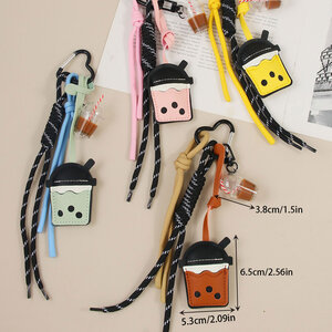 1 Piece Simple Series Cute Cartoon PU Women's Bag Charms h5 Picture5