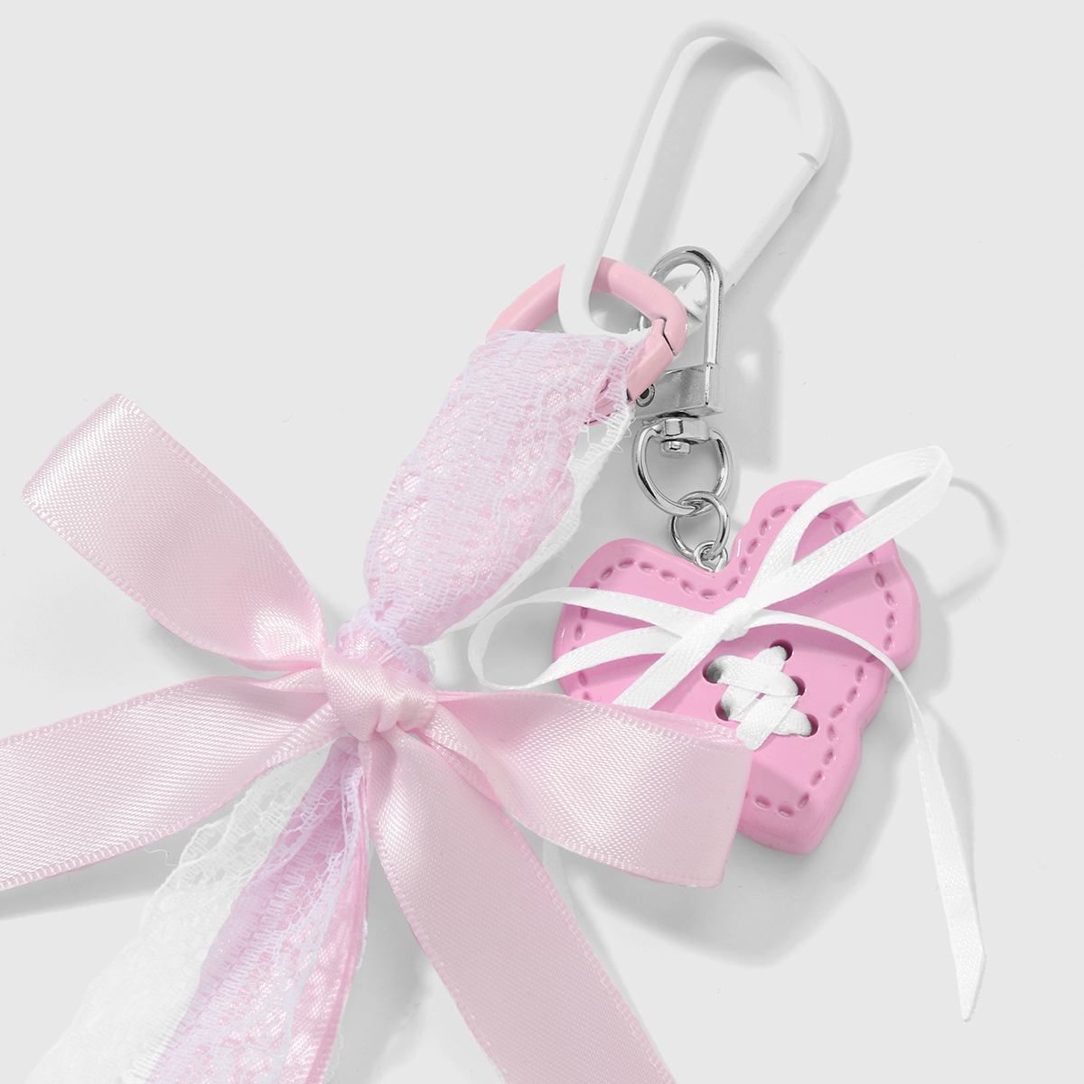 1 Piece Sweet Bow Knot Bag Charm h5 Picture4