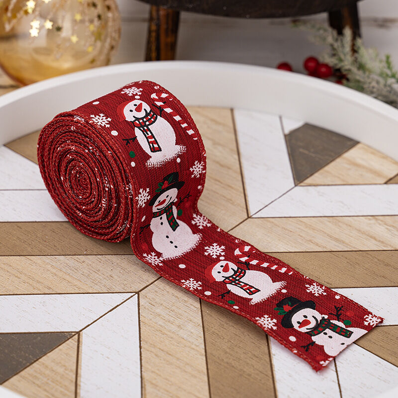 1 rol kerstdecoratief lint 
