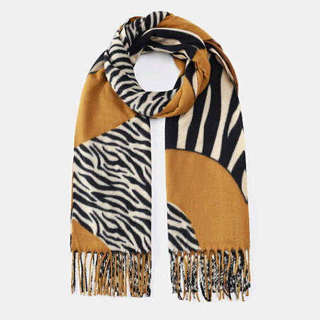 1 Piece Retro Leopard Print Rayon Women's Winter Scarves