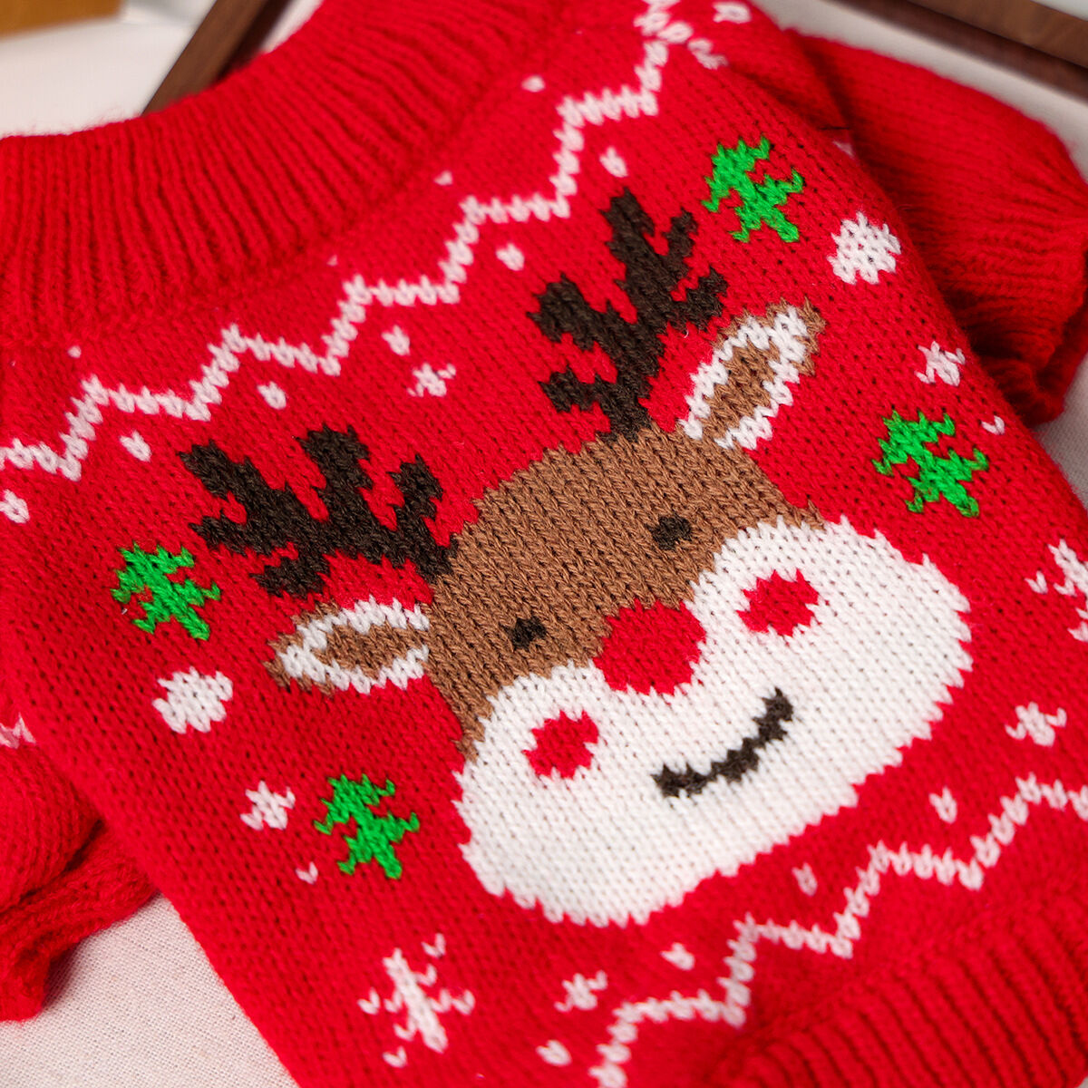 1 Piece Cute Christmas Pet Sweater h5 Picture6